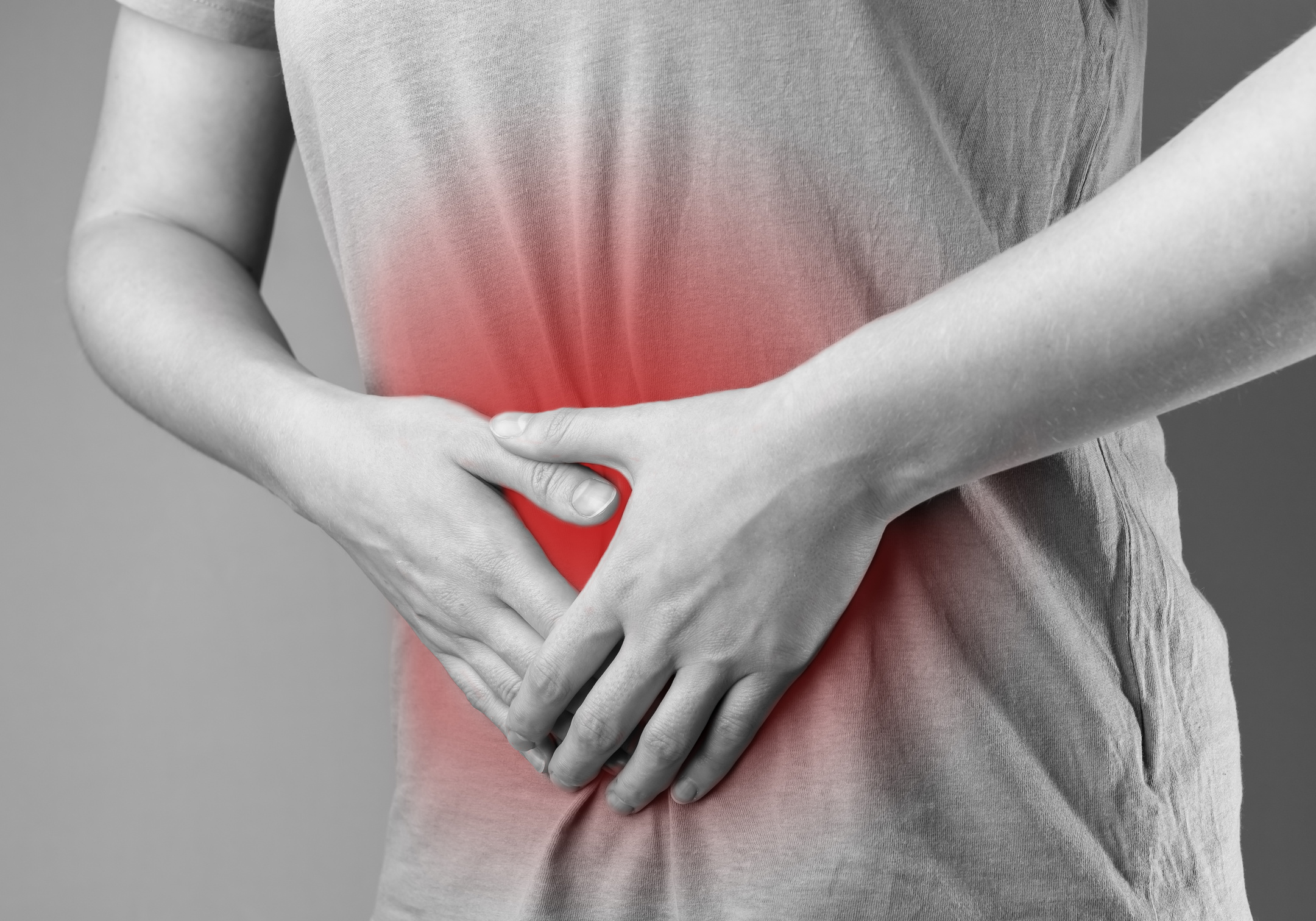 Gastrointestinal disease concept. Stomach ache, indigestion. Diarrhea